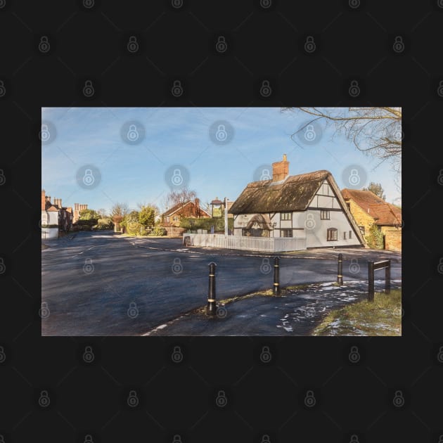 Tidmarsh Village in West Berkshire by IanWL