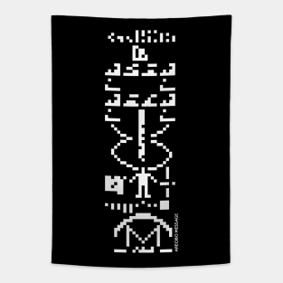 The Arecibo Message Tapestry