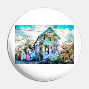Victorian Gingerbread Cottage 8 Pin