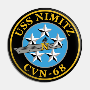 USS Nimitz (CVN-68) Teamwork, a Tradition Pin