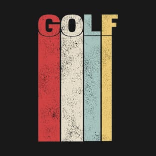 Golfer Golf Retro Golfing Golf Course T-Shirt