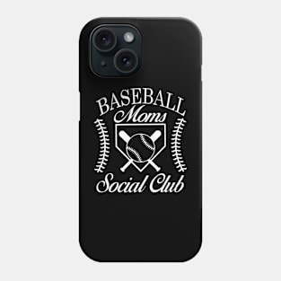 Baseball Mom Social Club Mother's Day Phone Case