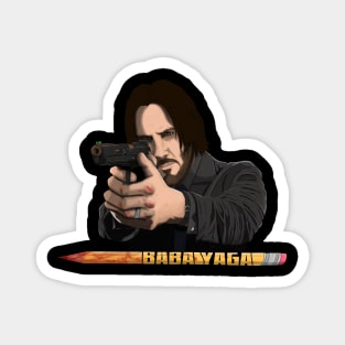 John Wick Baba Yaga Magnet