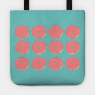 Pink Glazed Doughnuts Tote