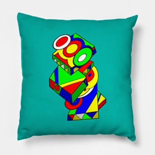 Bright Totem Pillow