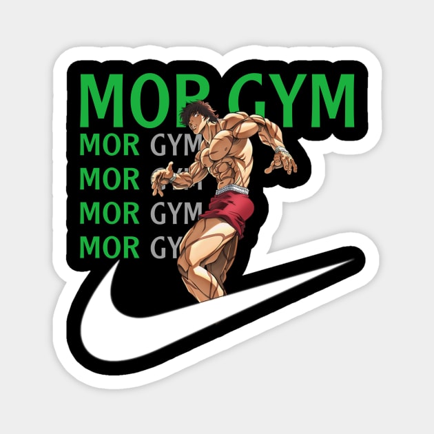 Mor gym Magnet by Fusionstyle Treasures