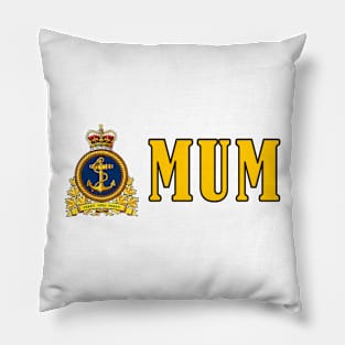 Bold design for anyone whose Mum or Dad serves in the Canadian Armed Forces Pillow