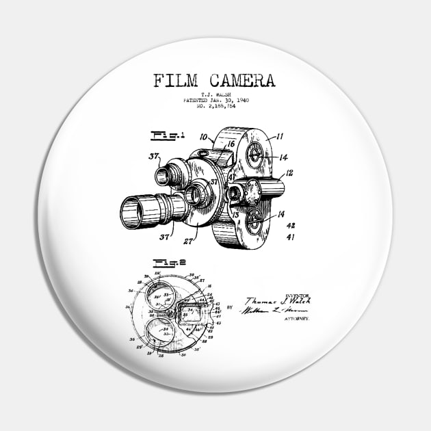 Film Camera Patent Pin by Woah_Jonny