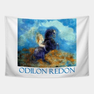 Brunhild - The Valkyrie by Odilon Redon Tapestry