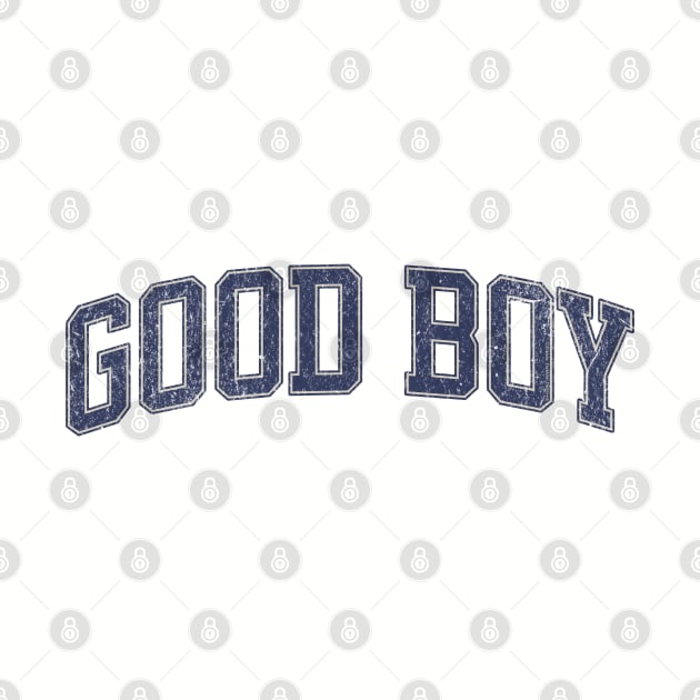 Good Boy Varsity Style by Dibble Dabble Designs