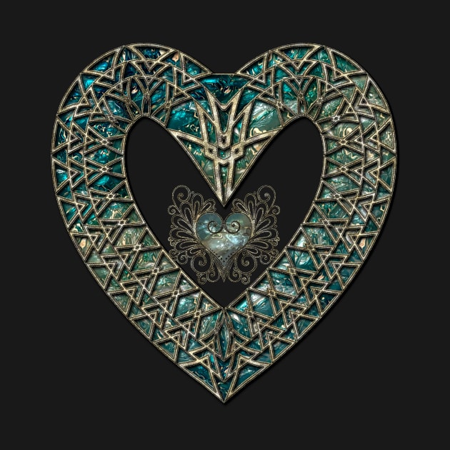 Wonderful elegant celtic heart by Nicky2342