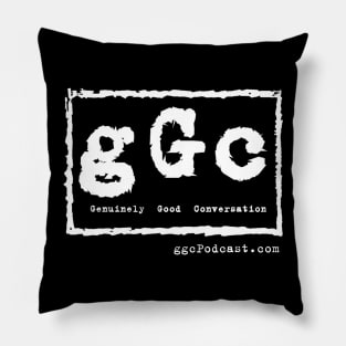 'gGc 4 Life' with a white logo Pillow