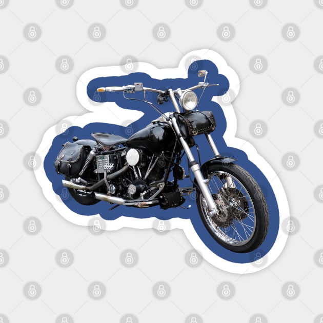 Merry Christmas MotorBike Magnet by holidaystore