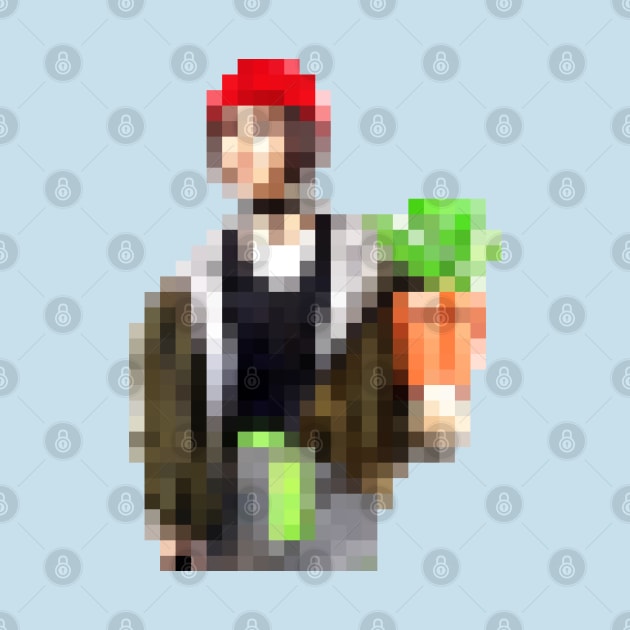 Mathilda Retro Pixel Art Design by DankFutura