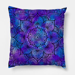 Galaxy Mandala Pillow