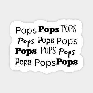 Pops Themed Design Magnet