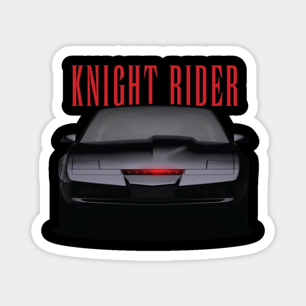 Knight Rider Magnet by MindsparkCreative