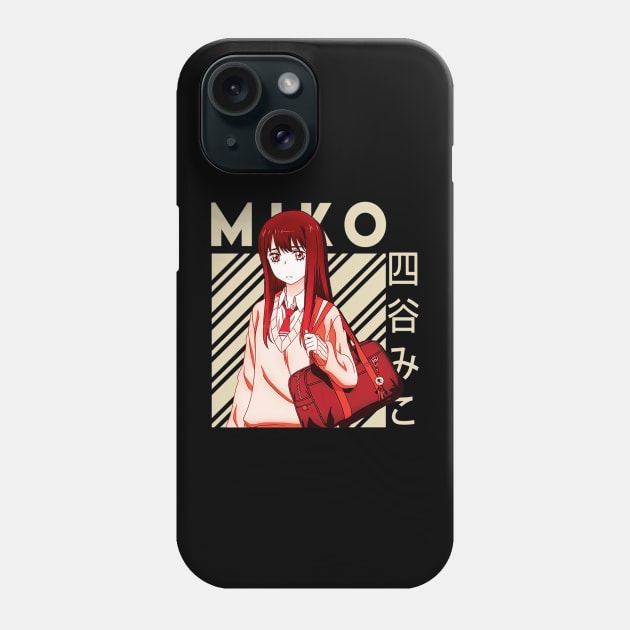 Mieruko Chan Miko Yotsuya Phone Case by CarolIrvine