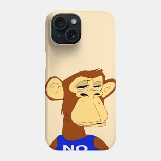 NFT non fungible token  ( sad  ape design) NO Phone Case