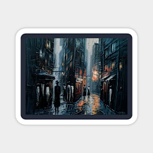 Urban Film Noir Magnet