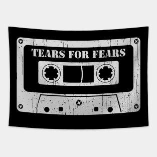 Tears For Fears - Vintage Cassette White Tapestry