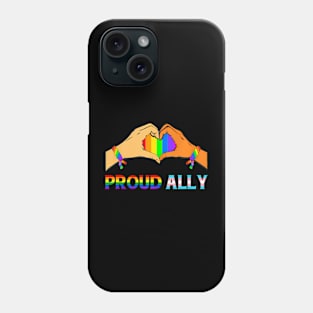 Proud LGBT Ally Support Pride Mom Mother LGBT Month Phone Case