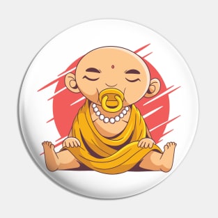 Baby Buddha Pin