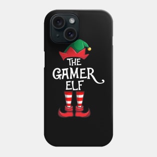 Gamer Elf Matching Family Christmas Phone Case