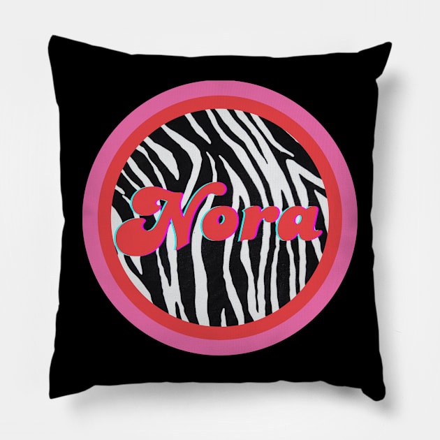 GROOVY NORA Pillow by DD Ventures