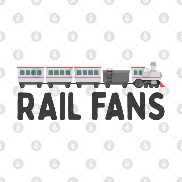 Rail fans typography by Oricca