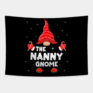 The Nanny Gnome Matching Family Christmas Pajama Tapestry