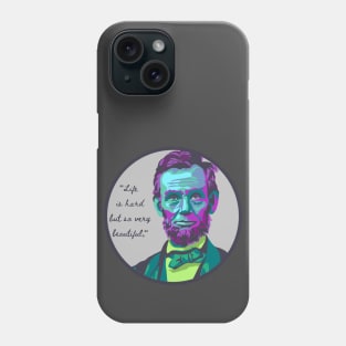 Abraham Lincoln Portrait Phone Case