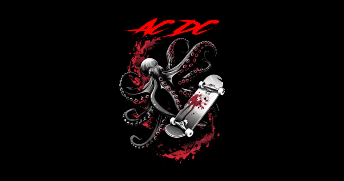 AC DC FAN ART - Ac Dc Fan Art - Sticker | TeePublic