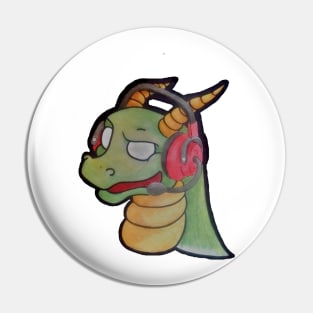 Wrath Faction Twitch Dragon Pin