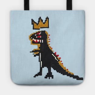 8 Bit Basquiat Tote