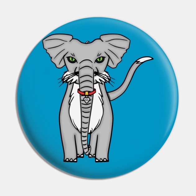 ELEPHANT-CAT Pin by MarkLORIGINAL