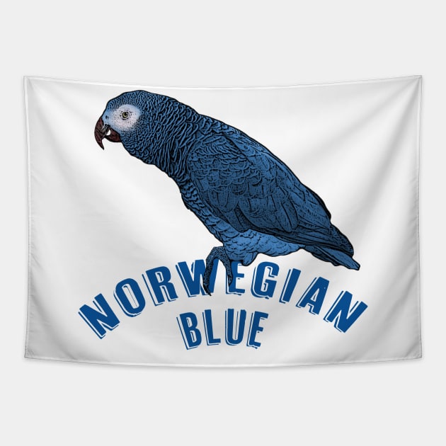 The Norwegian Blue Tapestry by MichaelaGrove