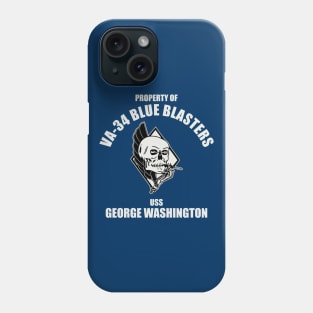 VA-34 Blue Blasters - USS George Washington Phone Case