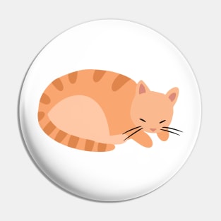 Hygge Ginger Cat Pin