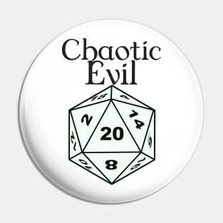 Chaotic Evil Alignment Pin