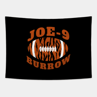 joe 9 burrow - bengals Tapestry