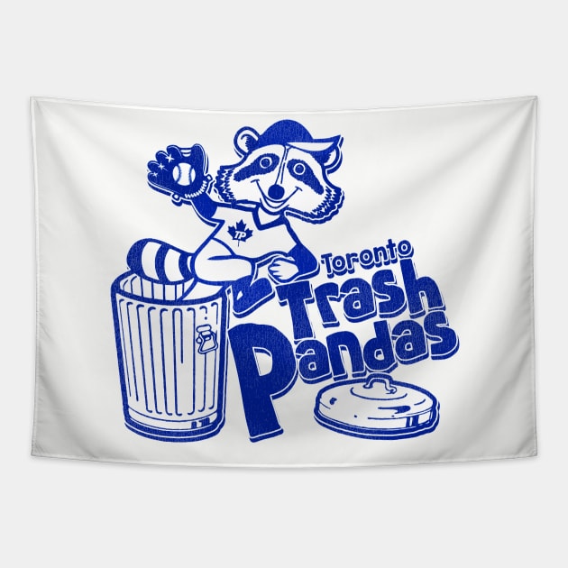 Toronto Trash Pandas Baseball Team Tapestry by darklordpug