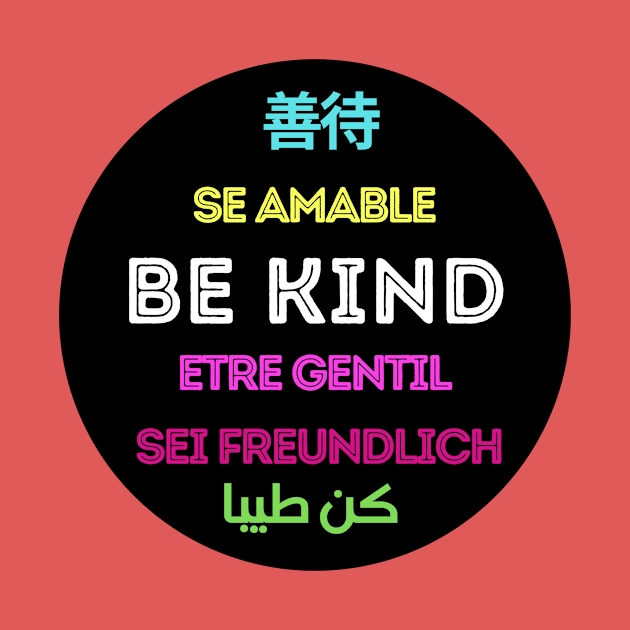 Be kind in most languages by PintableByMassbiss