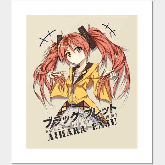 Aihara Enju - Black Bullet - Manga - Posters and Art Prints