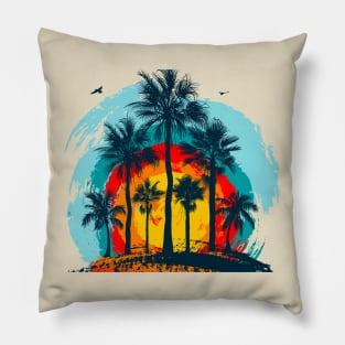 Abstract Painting Design Pillow