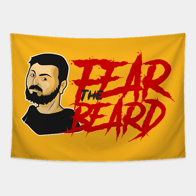 Fear the Beard Tapestry by Sgt_Ringo