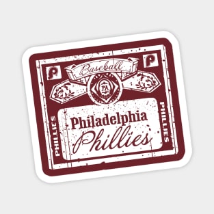 Vintage Phillies Beer Magnet