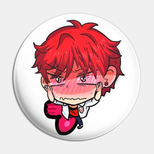 Gekkan Shoujo Nozaki kun! Mikorin flustered heart Pin