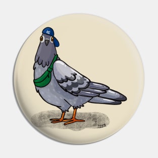 Big City Pigeon Pin