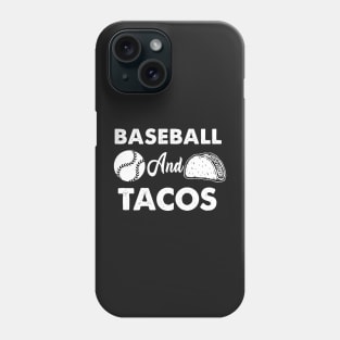 Baseball And Tacos Phone Case